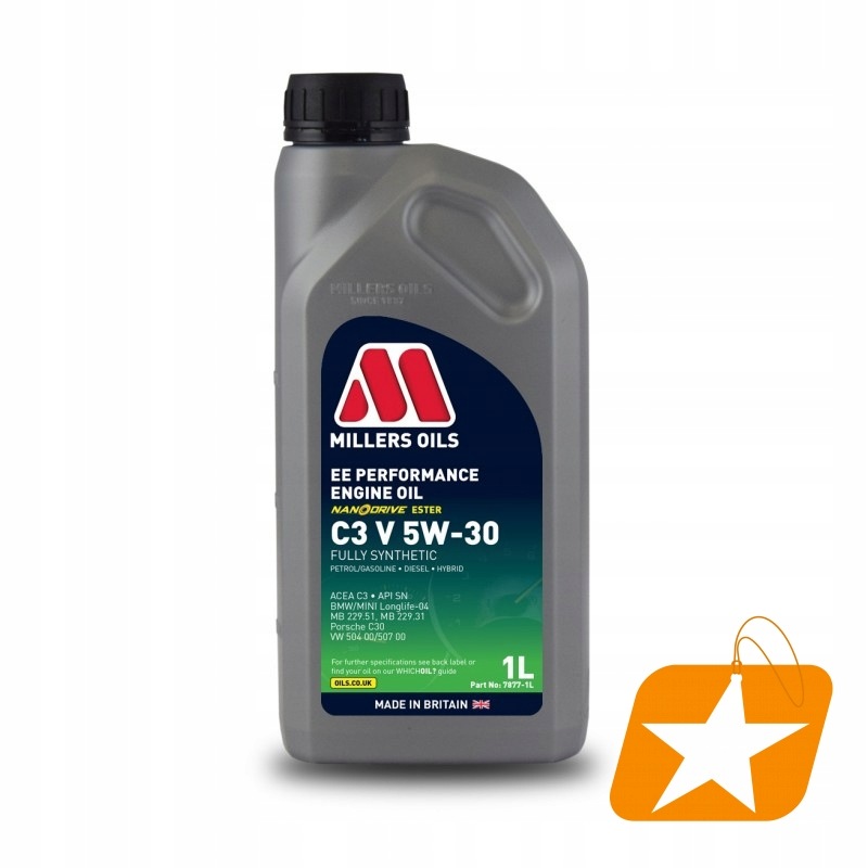 Millers Ee Performance C3 V 5W30 1L