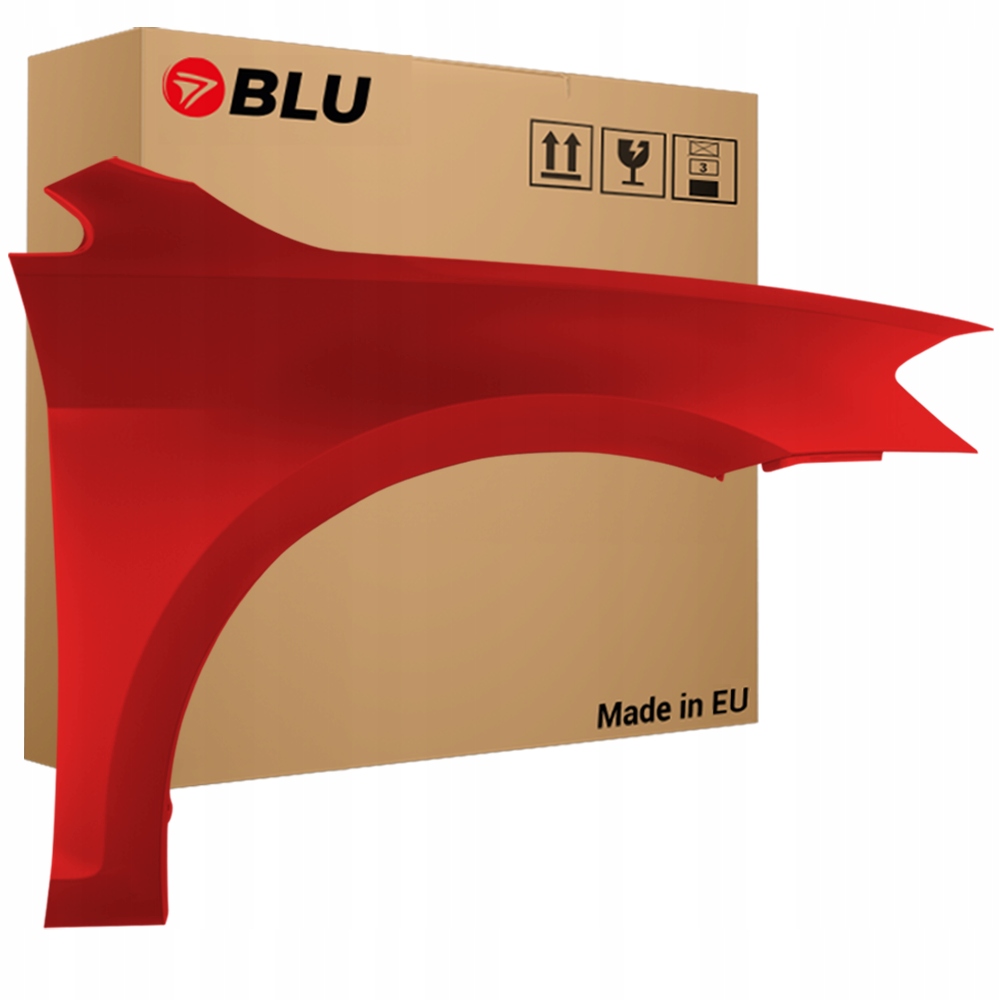 Blu Blatník Vw Golf VII 7 LY3D pravý červený 17- přední lift