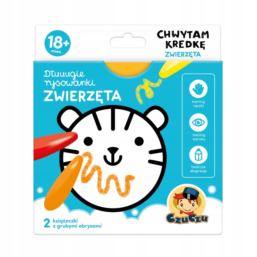 

Czuczu Dłuuugie kolorowanki chwytam kredkę Zwierze