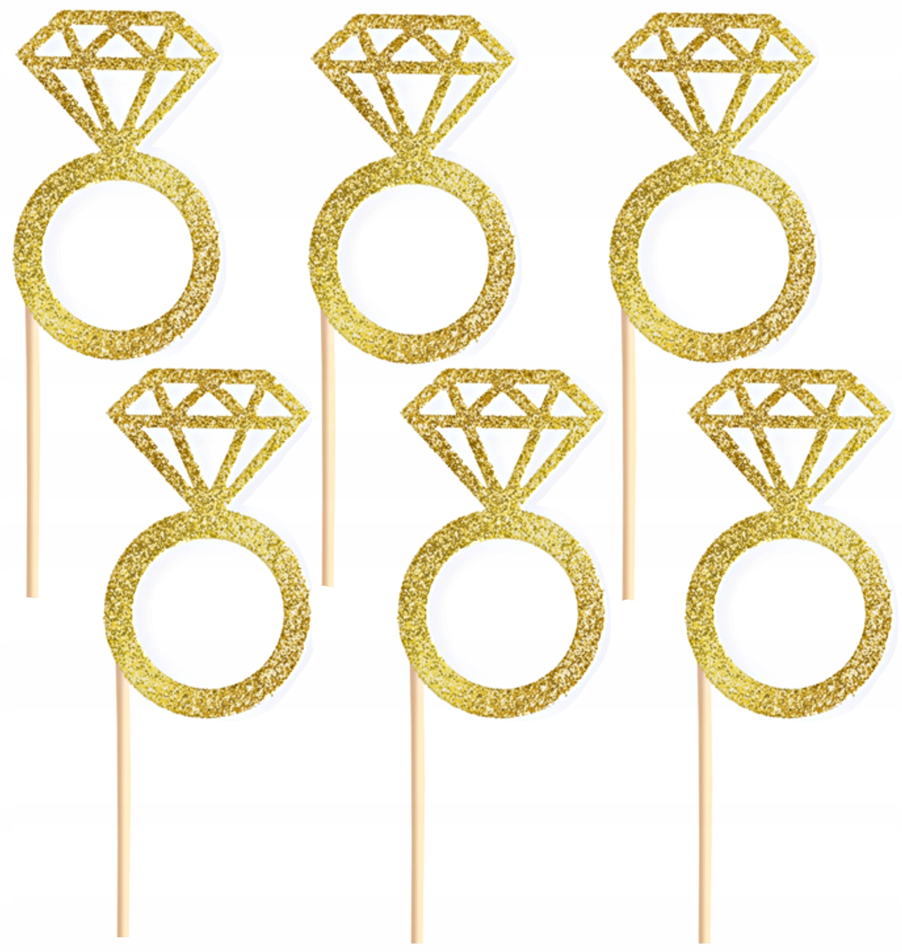 

Pikery Toppery Pierścionki Złote PANIEŃSKI-6 Sztuk