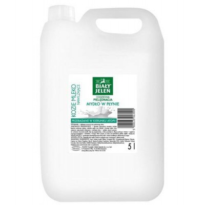 

Biały Jeleń Mydło w płynie Kozie Mleko, 5l