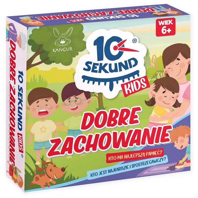 Gra Edukacyjna 10 Sekund Kids Dobre Zachowanie [pl]