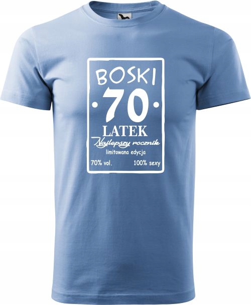 

Boski 70 latek Limited Koszulka Urodziny