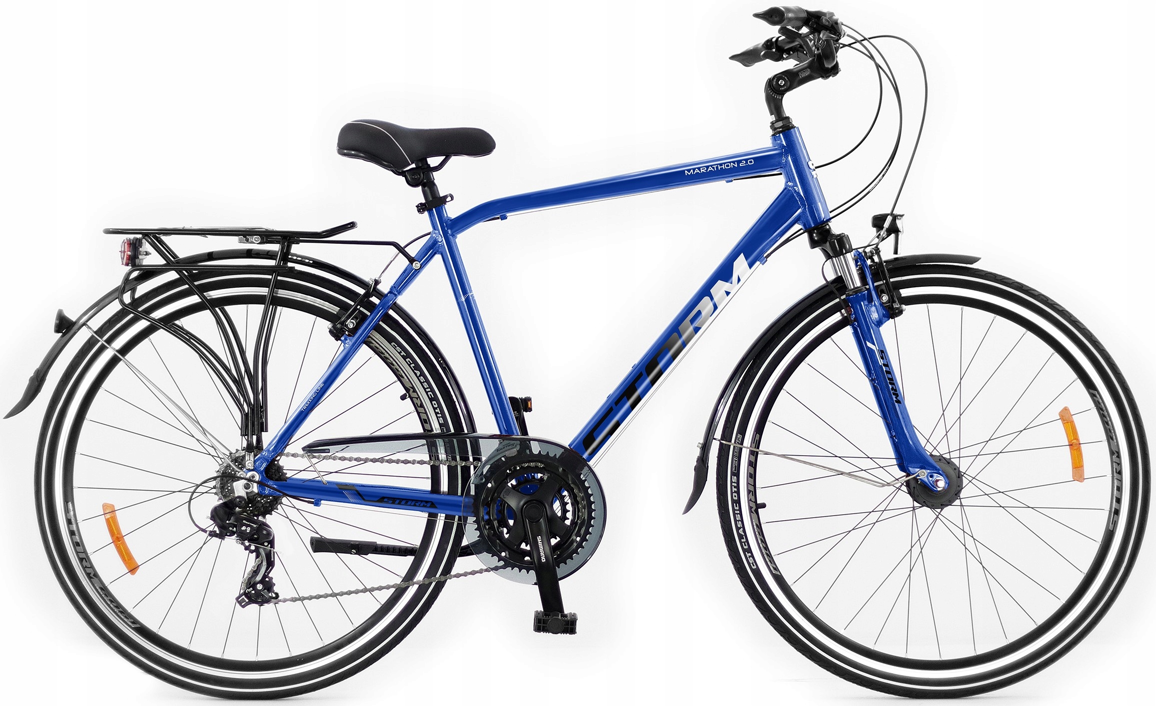 Rower Trekkingowy Storm Marathon 2.0 rama 19 28 niebieski 2025