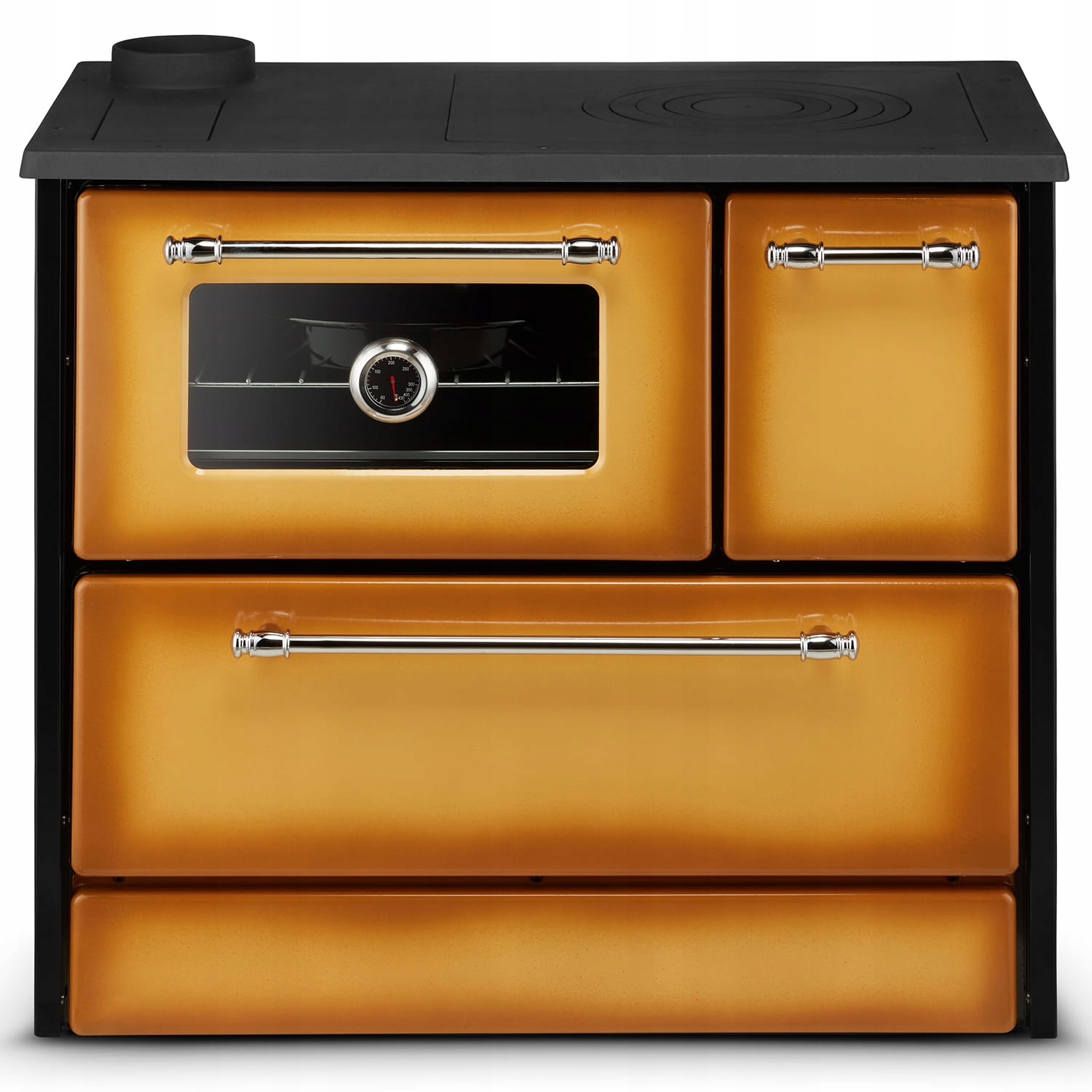 Kuchyně na dřevo kamna Co deluxe s vodním pláštěm 16 kW Levá