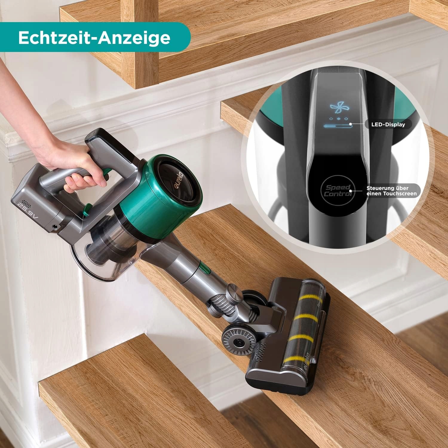 ODKURZACZ BEZPRZEWODOWY EUREKA AK9 2w1 Model AK9