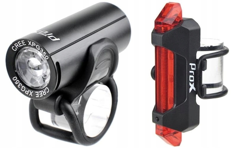 

Zestaw Lamp Prox Pictor Set Czarny Cree 350+10LM
