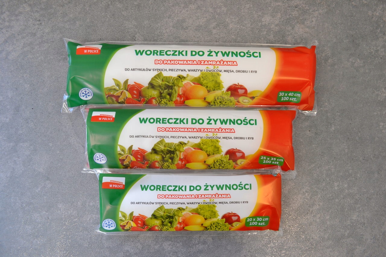 

Woreczki Do Mrożenia I PRZECHO20x30cm(100)REDPLAST