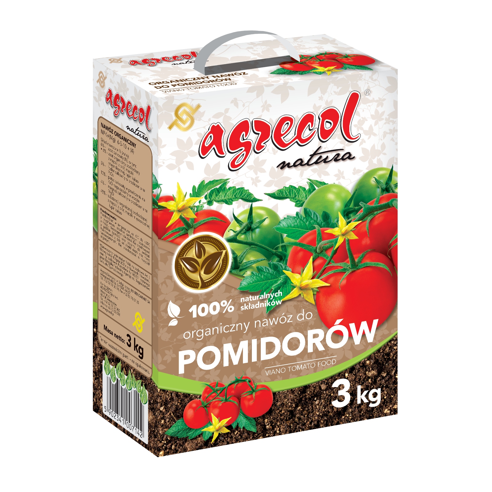 

Nawóz Do Pomidorów Organiczny 3 kg Agrecol Natura
