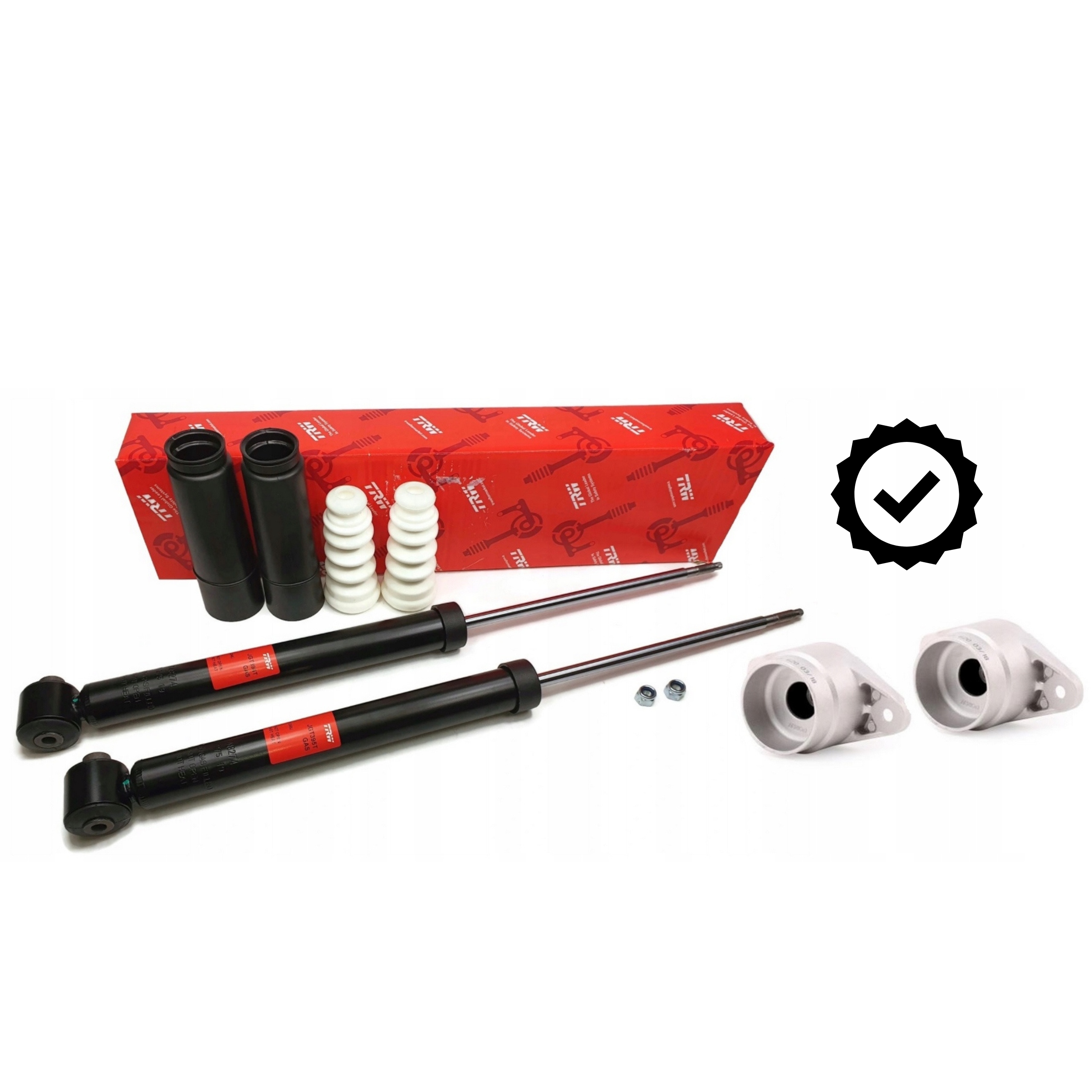 2x Trw Tlumiče Odrazů Krytu Polštáře Audi A6 C6 2004-2011 Zadní