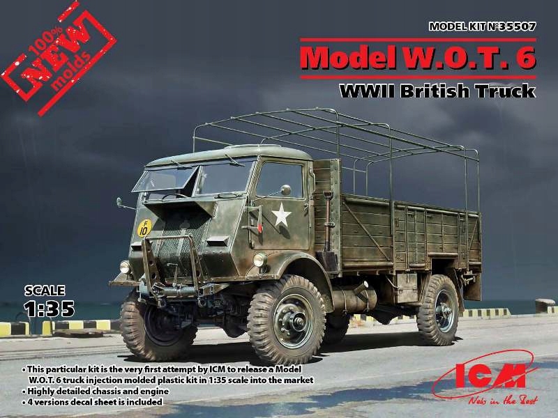Ford Model Wot 6 Wwii British Truck 1:35