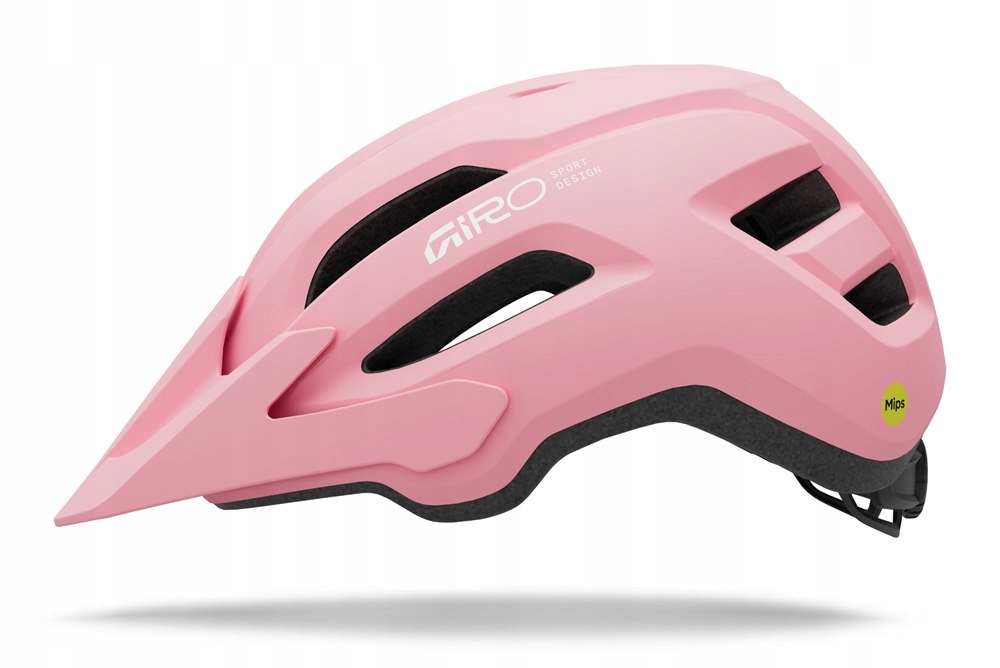 Kask dziecięcy juniorski Giro Fixture II Mips matte light pink 50-57cm