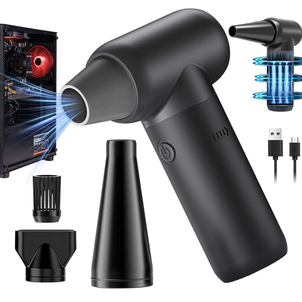 Dmuchuś Dmychadlo Stlačený vzduch Kompresor na prach Elektronika na prach