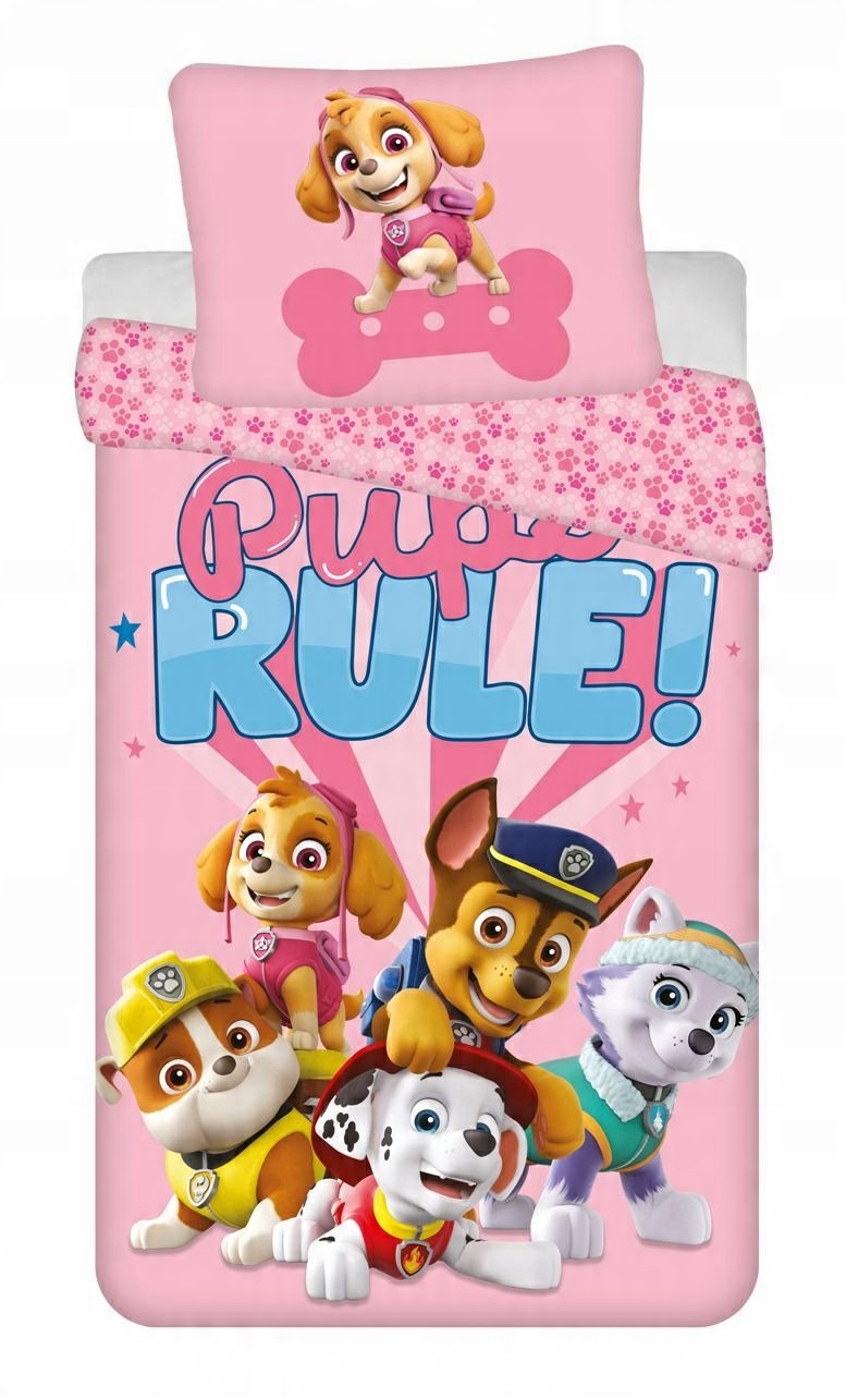 

Pościel dziecięca 140x200 Psi Patrol Paw pieski