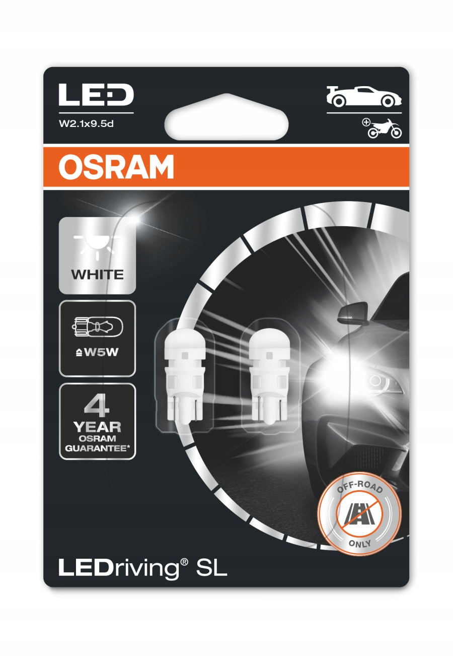 

Osram Żarówka Led Premium W5W 2825DWP 6000K Biała