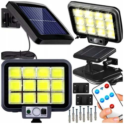 

Lampa Solarna 294 Cob Led Reflektor Większa Wersja