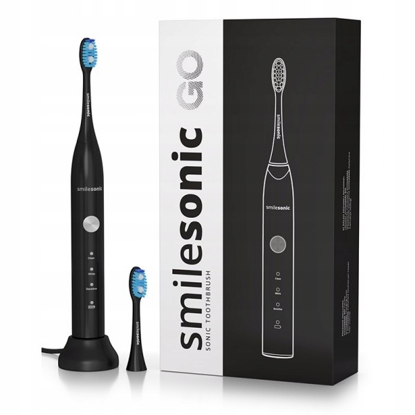 Szczoteczka soniczna do zębów Smilesonic Go Black