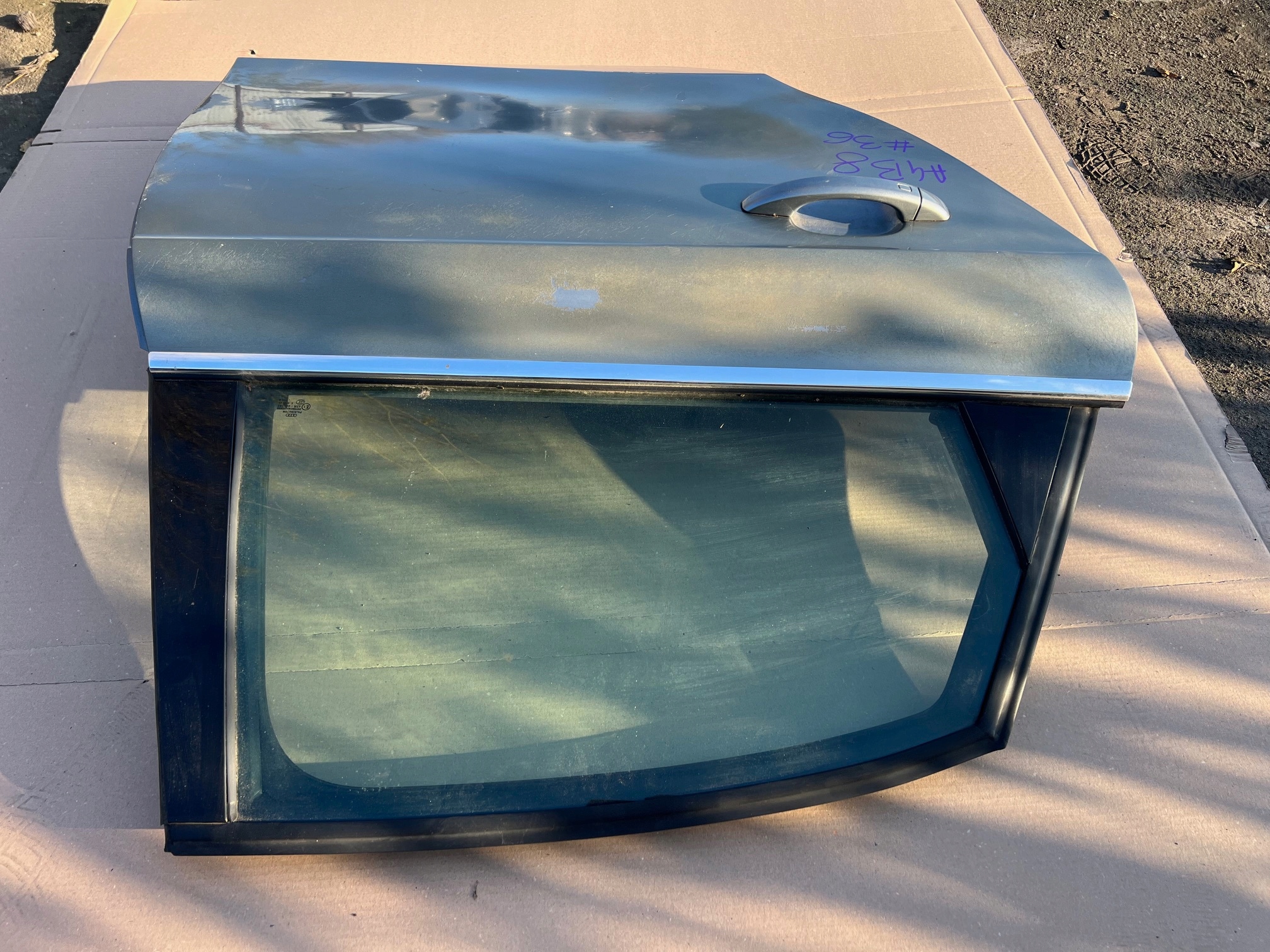 AUDI A4 B8 sedan door right rear. right rear part