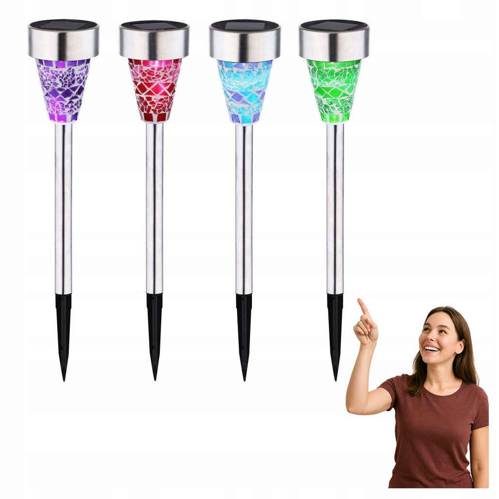 Sada ks Led solárnych zemných lámp 0,06 W Solar 36351-12 Globo