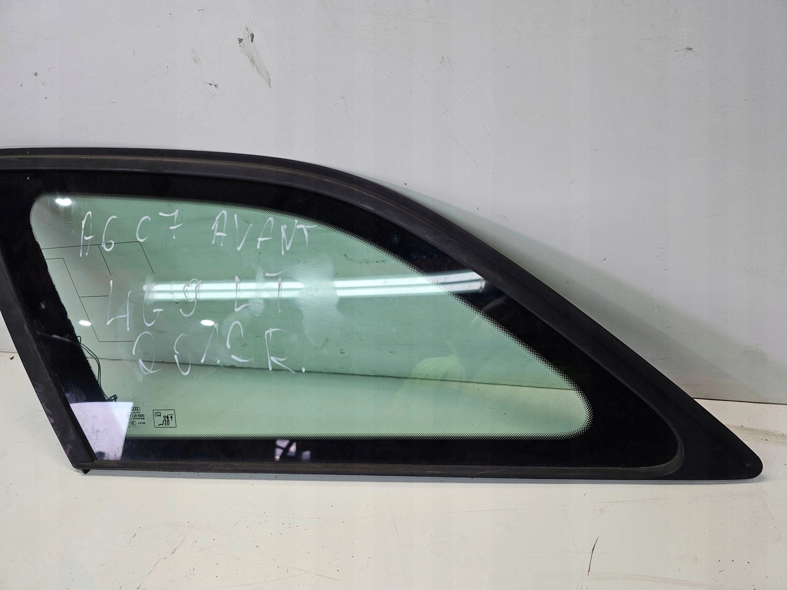 window bodywork AUDI A6 C7 KOMBI AVANT left rear part 2012R