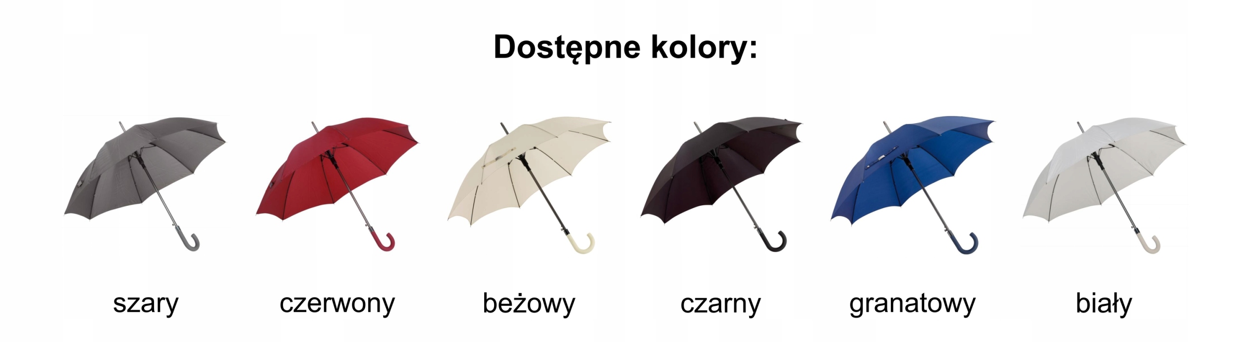 PARASOLE REKLAMOWE PARASOLKA NADRUK LOGO 25szt. Marka inna