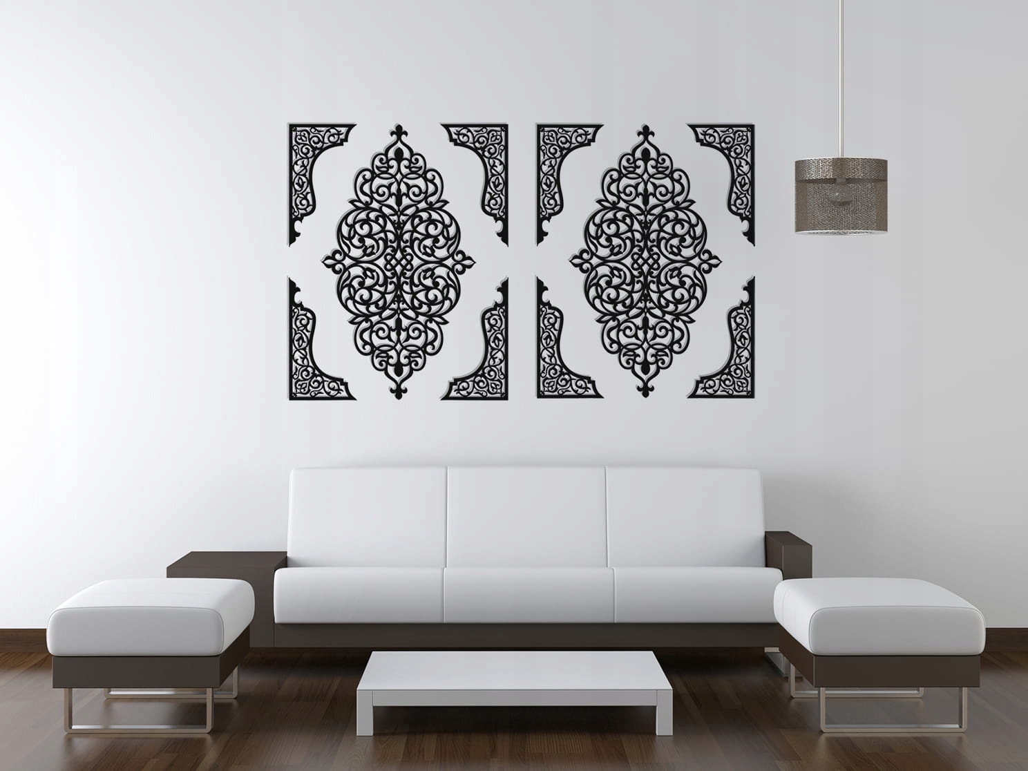 DEKORACYJNE PANELE AŻUROWE, 10 ELEMENTOWA, ARABESK Producent inna