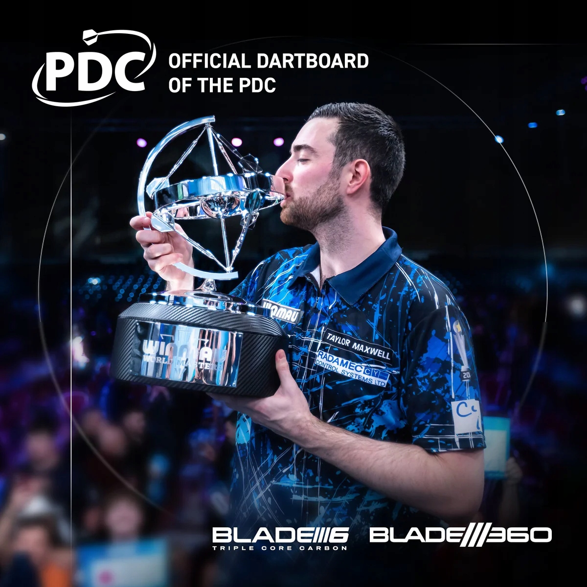 Щит Сизалева Дошка Winmau Blade 360 ​​​​Triple Core