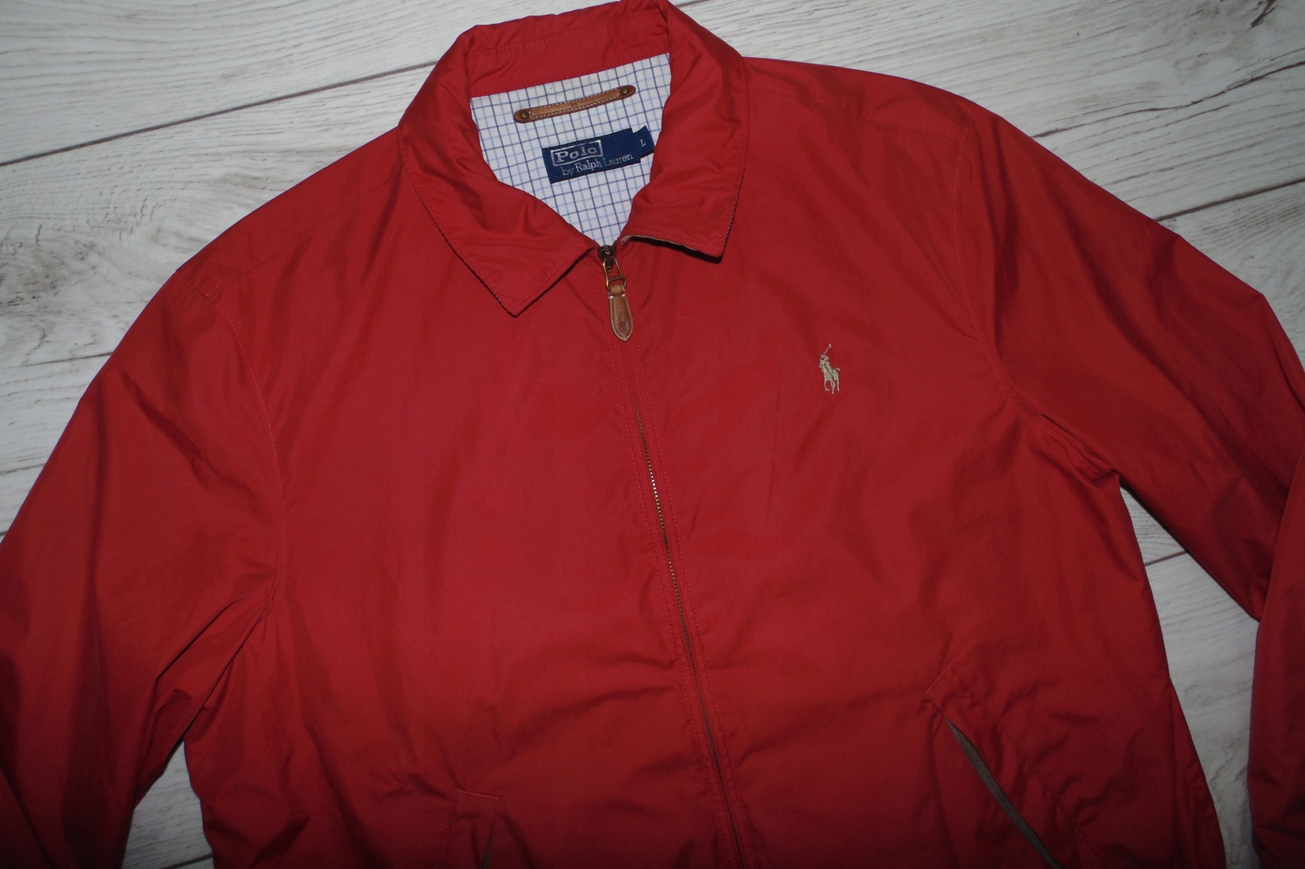 RALPH LAUREN KURTKA HARRINGTON r. L Długość do bioder