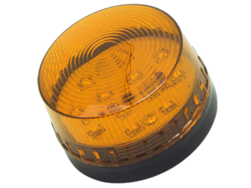 SYGNALIZATOR OPTYCZNY LED 12V OKRĄGŁY KOGUT BRAMA