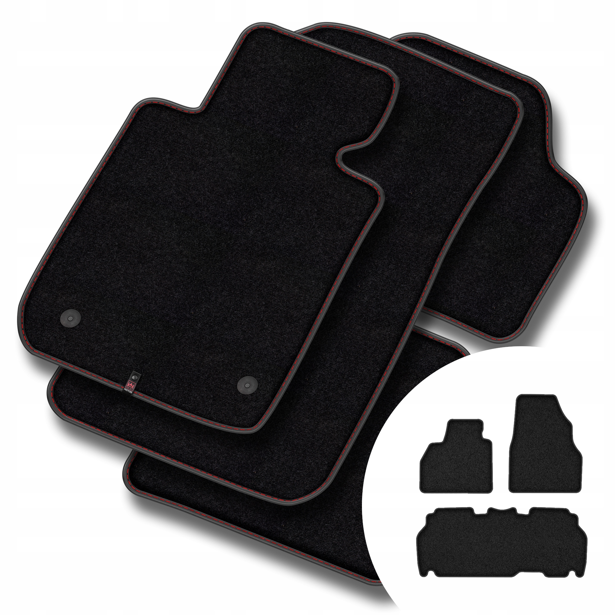 Velurové koberce Premium pro Renault Kangoo II 2007-2021