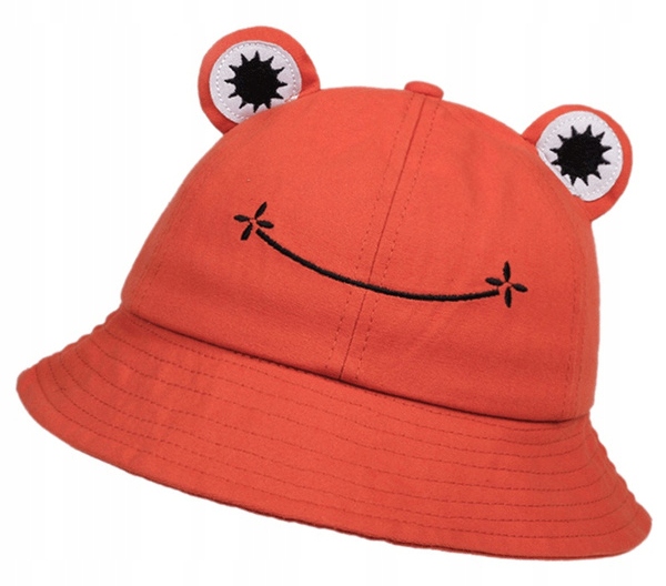 

Kapelusz Rybacki bucket hat żaba czapka żabka