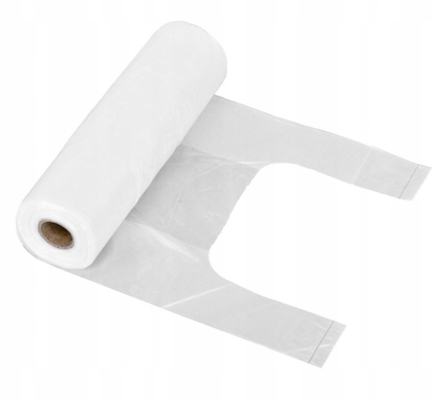 Reklamówki jednorazowe ZRYWKI HDPE rolce MOCNE