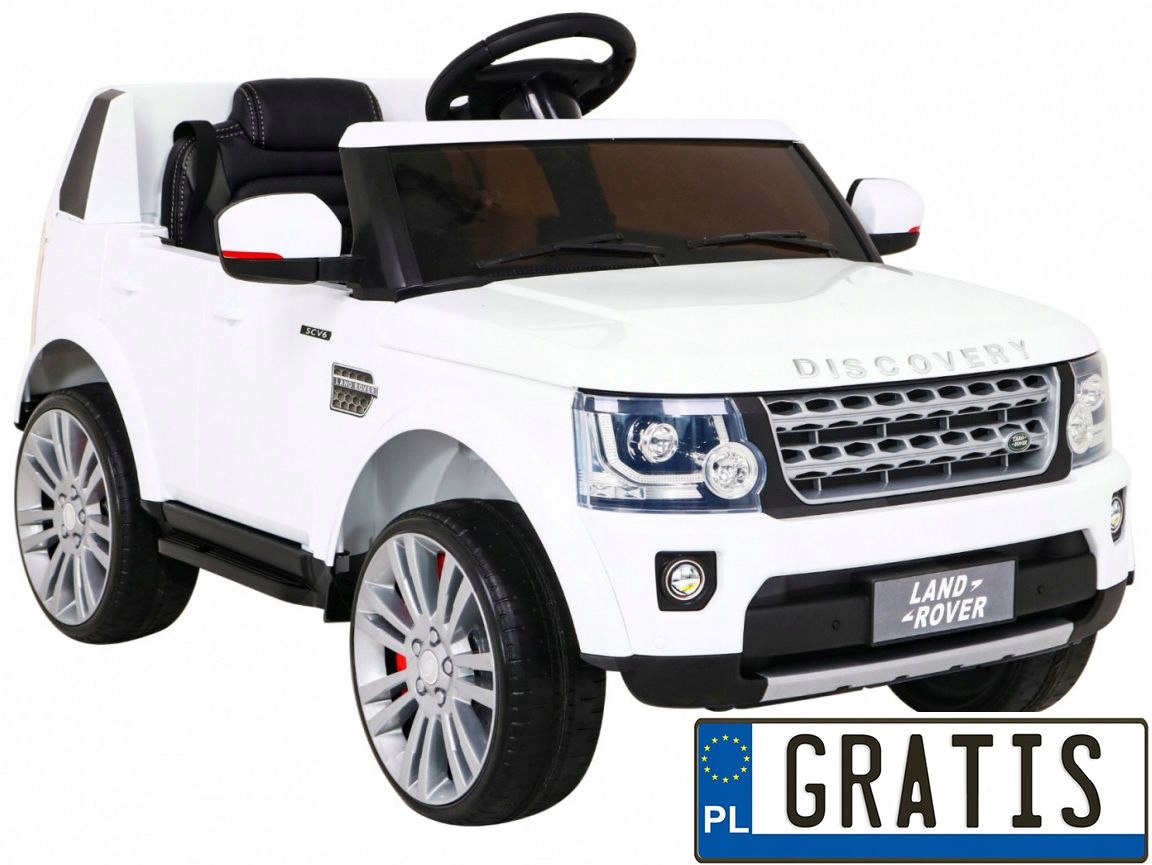 Auto na akumulator Land Rover pilot rejestracja