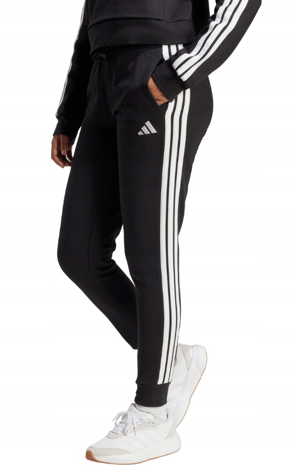 Dámské kalhoty adidas Essentials 3-Stripes Fleece Slim JX2543 vel. S