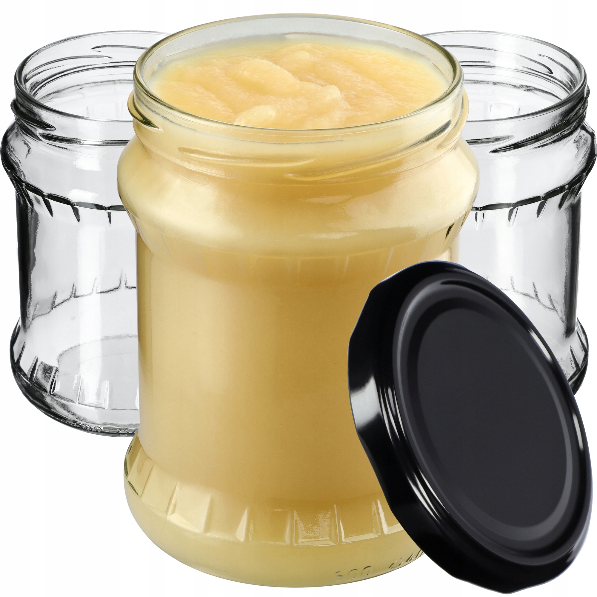 

8x Słoik Na Przetwory 500ml Dżem Miód Wieczko FI82
