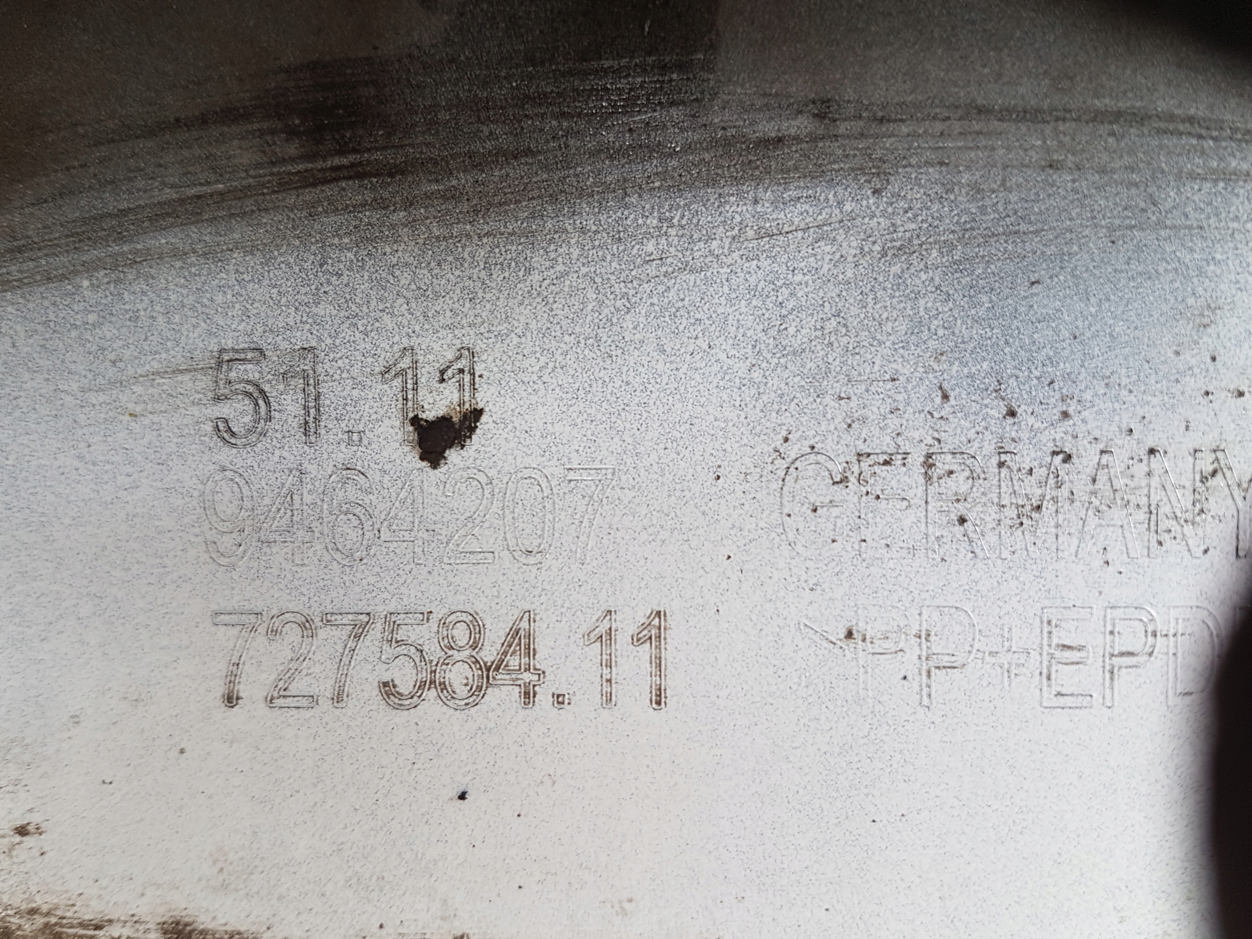 Frontstoßstange vorne BMW G30 G31 LCI 9464207