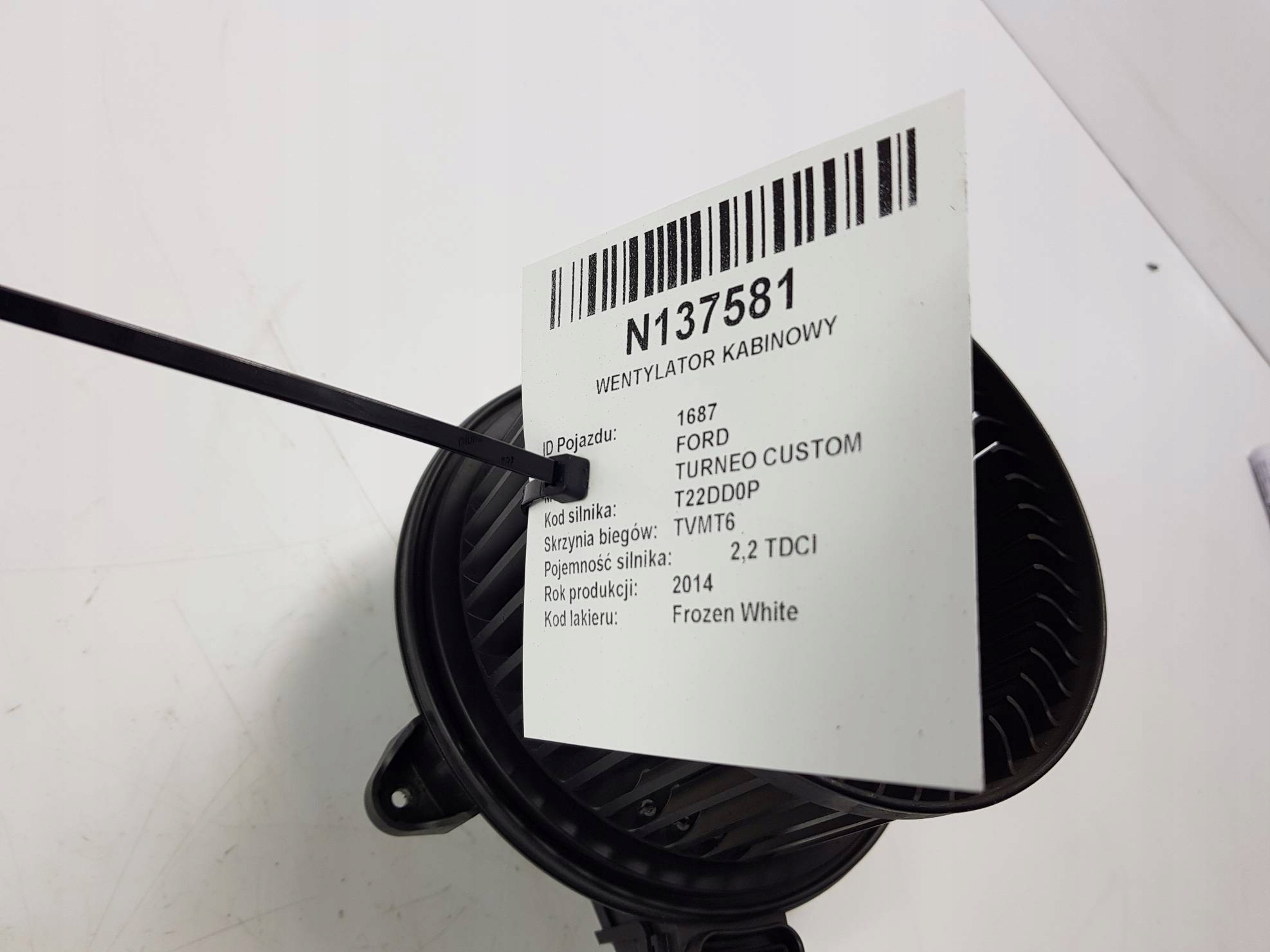 heating fan cab BK2T-18456-AA FORD TURNEO CUSTOM