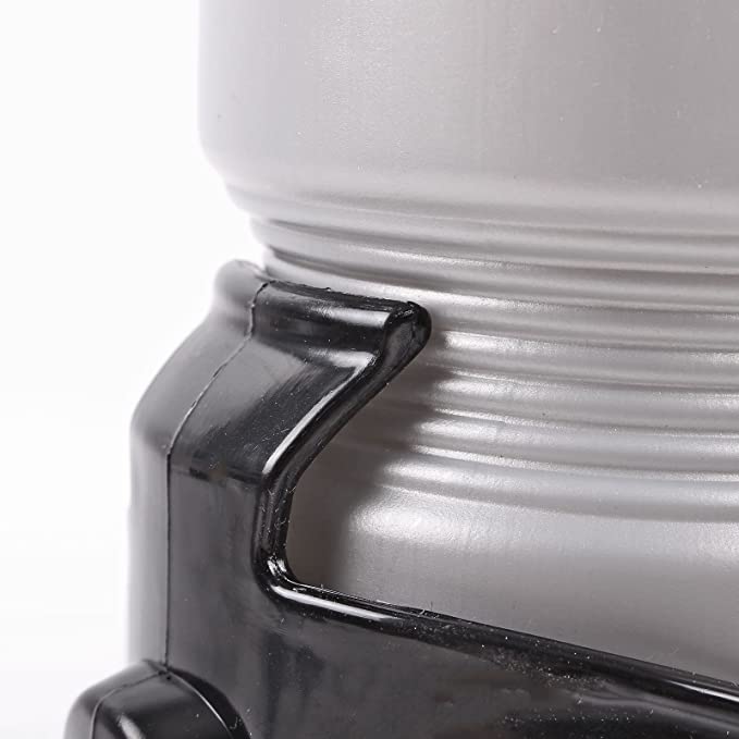 BIDON ROWEROWY NA WODĘ 750ML + UCHWYT KOSZYK Kolor dominujący srebrny