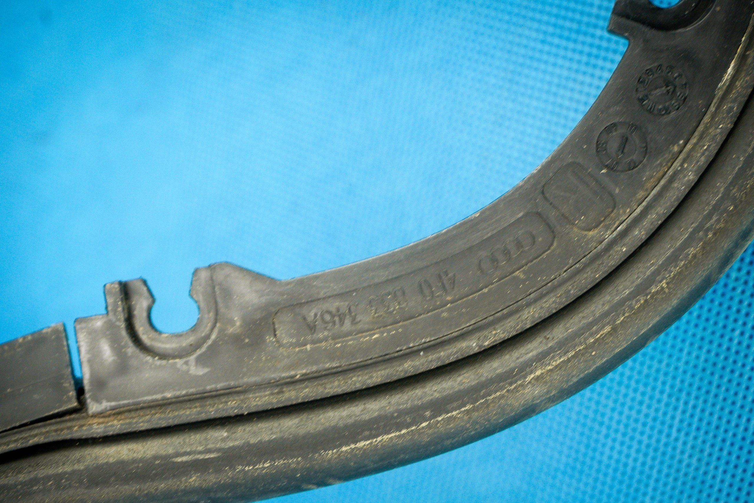 frame door gasket windows rear part right Audi A6 4F 4F9839630D 4F0839911