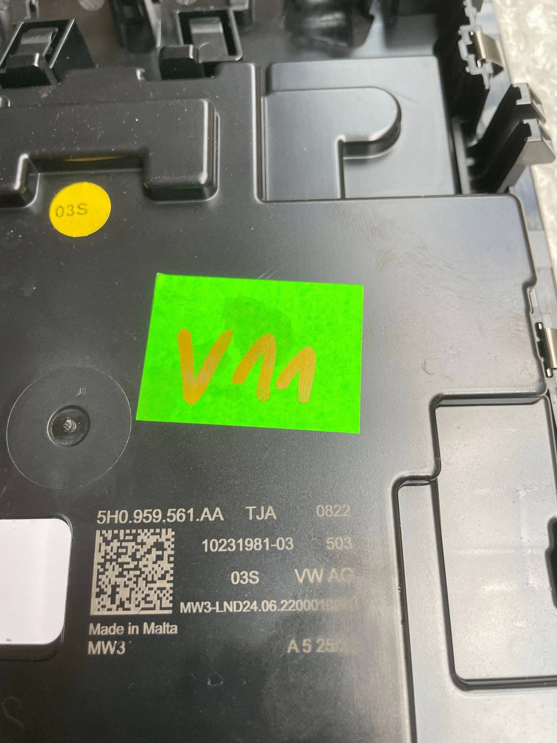 VW GOLF VIII FANALE CIELO INTERNO 5H0959561AA OEM !J