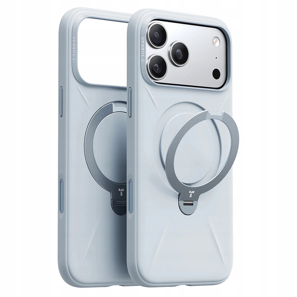 Torras Qpro Silicone silikonowe etui do iPhone’a 17 jasnoniebieskie