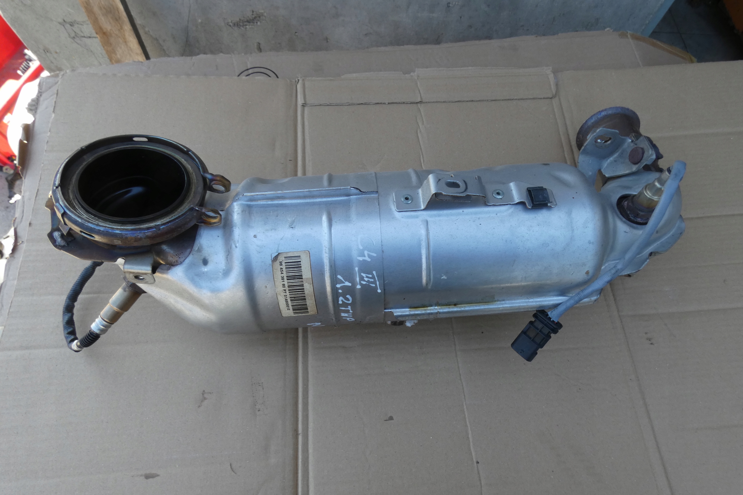PEUGEOT 208 II C4 III catalyst original 9845439180