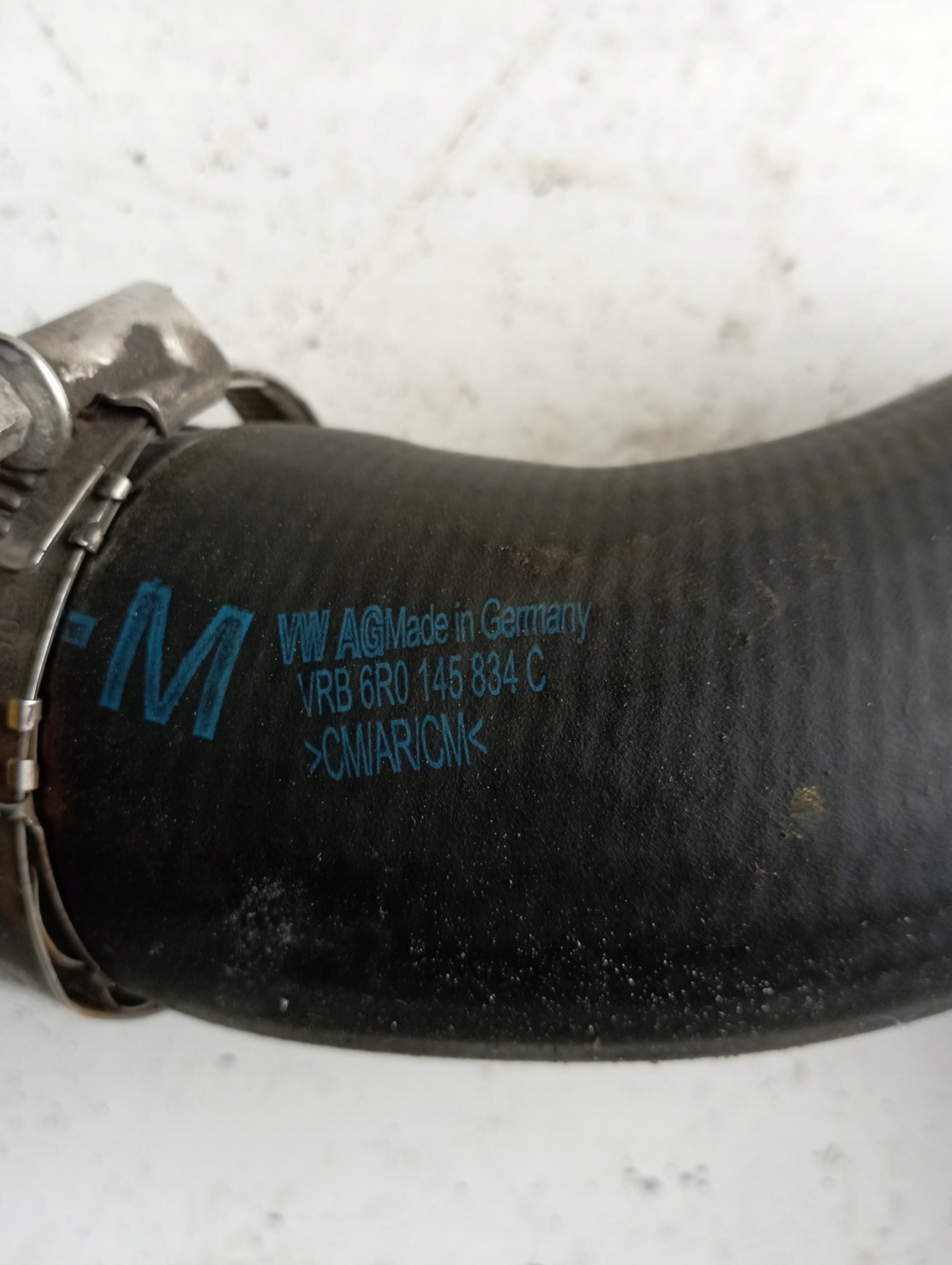 hose pipe INTELCOOLERA 1.2 TDI VW SEAT 6R0145834C