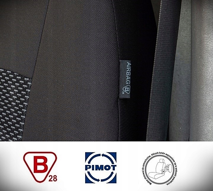 Pokrowce samochodowe NOWY OPEL MOVANO 2021+ Materiał materiał tapicerski żakard