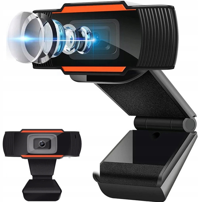KAMERA INTERNETOWA DO KOMPUTERA LEKCJI MIKROFONEM Megapiksele 720 MP