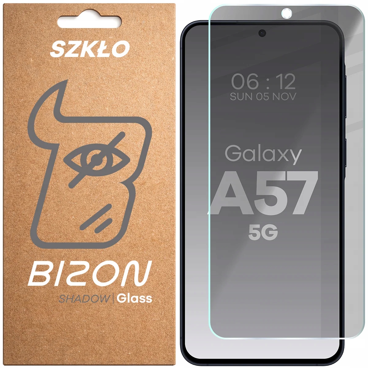 Bizon prywatyzujące Glass Clear Shadow do Galaxy A57 5G