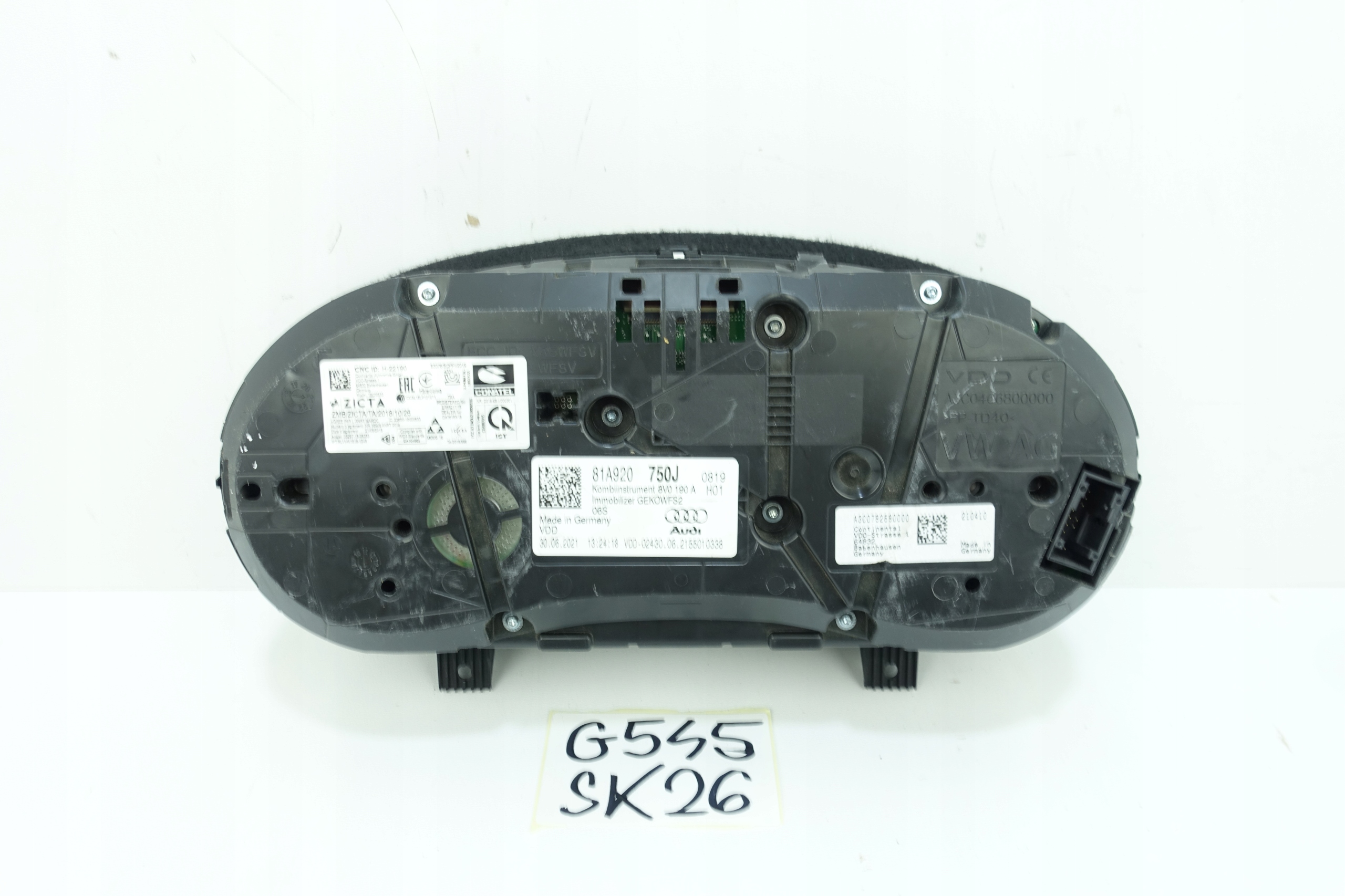 AUDI Q2 81A 2016- dials dials 81A920750J