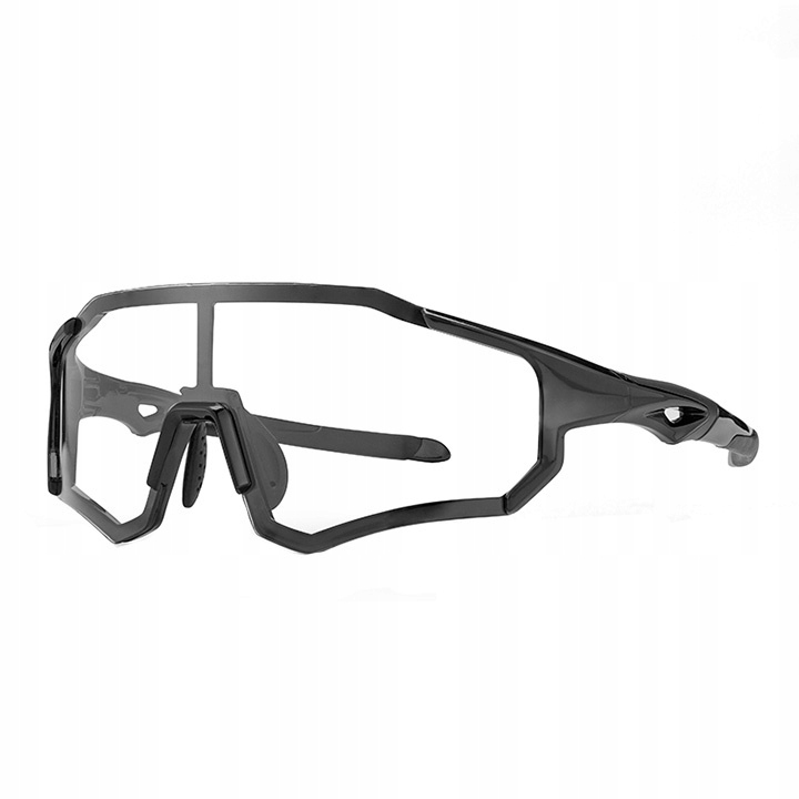 ROCKBROS OKULARY ROWEROWE SPORTOWE NA ROWER FOTOCHROMOWE UV400 FOTOCHROMEM Szerokość mostka 15 mm