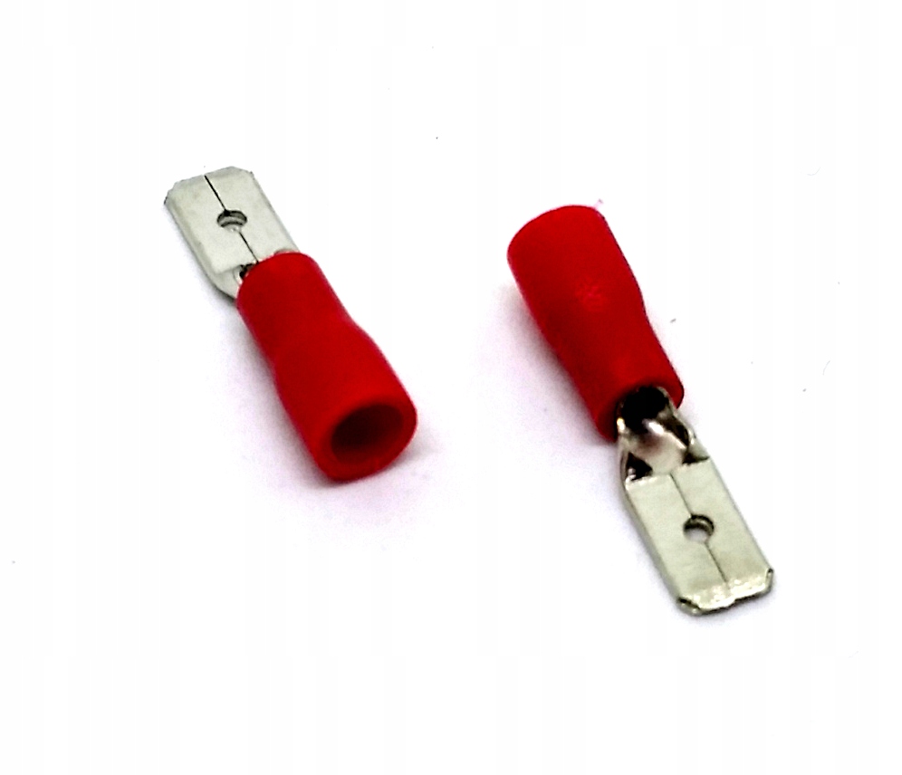 Konektor izolowany 4,8mm, 0,5mm, 1,25m2 100 sztuk