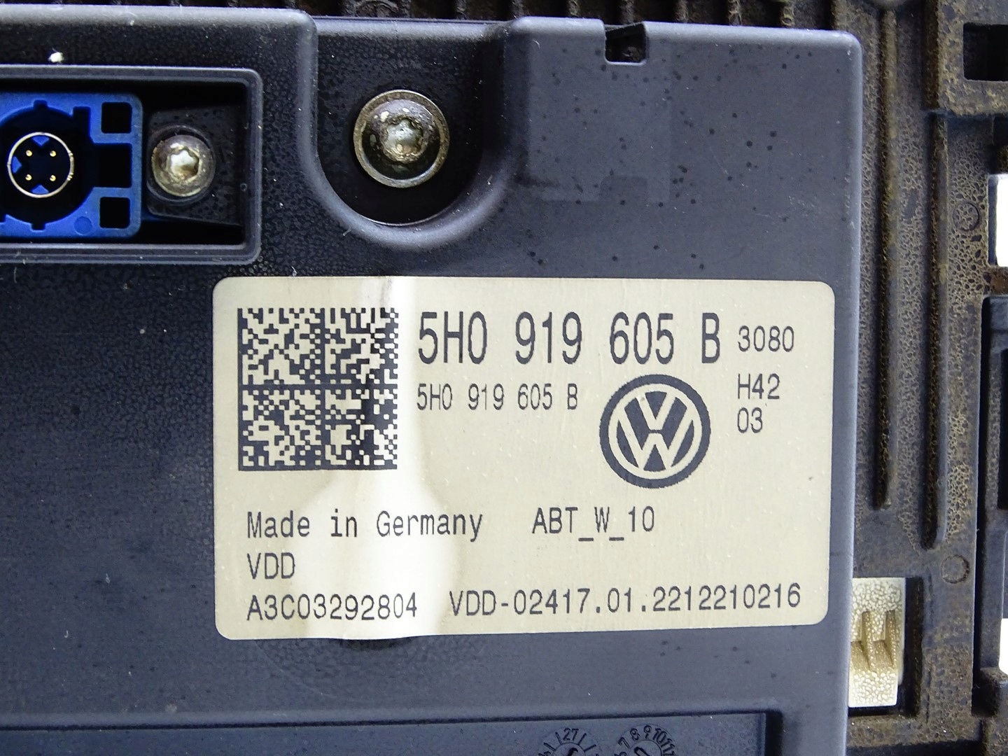 display navigation devices NAVI VW GOLF VIII 8 5H0919605B